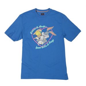 90s Space Jam Kisses And Hugs Lola And Bugs T-Shirt (BSM)