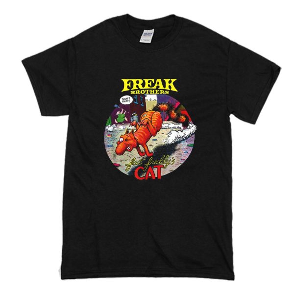 Freak Brothers Fat Freddy's Cat T-Shirt (BSM)