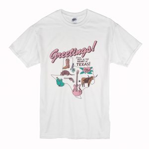 Greetings Texas T Shirt (BSM)