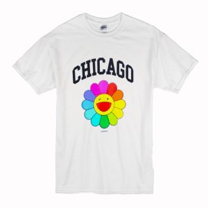 Takashi Murakami Flower Chicago T Shirt (BSM)