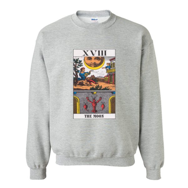 Tarot Card - The Moon Sweatshirt (BSM)