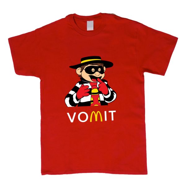 VOMIT Hamburglar T Shirt (BSM)