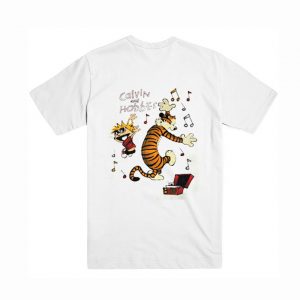 Vintage Calvin & Hobbes T-Shirt Back (BSM)