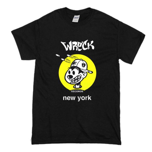 Wreck Nervous records new york 90's T Shirt (BSM)