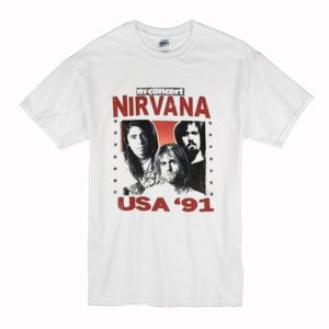 Nirvana USA 91 T-Shirt (BSM)