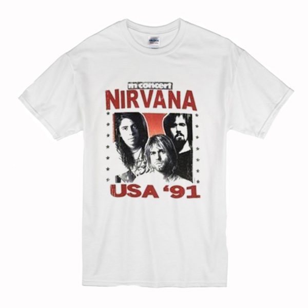 Nirvana USA 91 T-Shirt (BSM)
