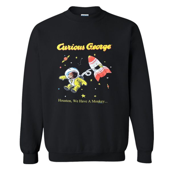 Vintage Curious George Sweatshirt (BSM)