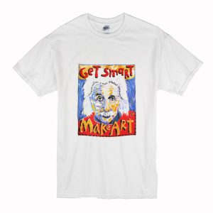 Vintage Deadstock 90's Albert Einstein Art T-Shirt (BSM)