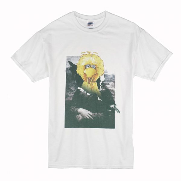 Big Bird Head Busting Sesame Street Mens T-Shirt (BSM)