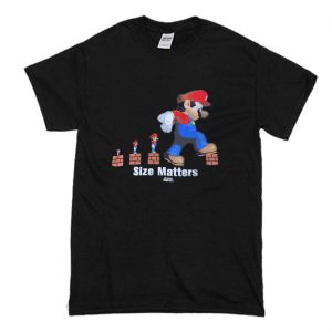 Mario Bros Size Matters T Shirt (BSM)