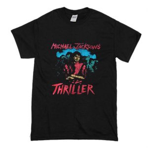 Michael Jackson Thriller T Shirt Black (BSM)