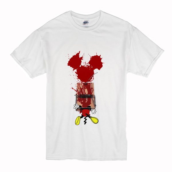 Mickey Mouse-Mickey Trapped T Shirt Design Mouse Trap’ T-Shirt (BSM)