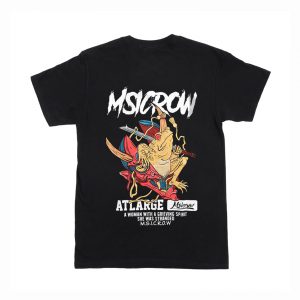 Msicrow Bebovizi Japanese T Shirt Back (BSM)