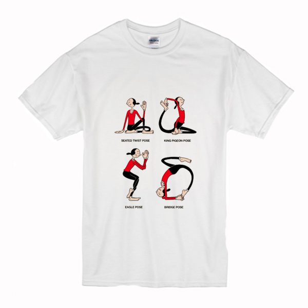 Popeye Olive yoga T Shirt (BSM)