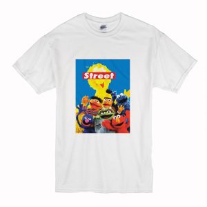 Sesame Street Group Oscar Elmo T Shirt (BSM)