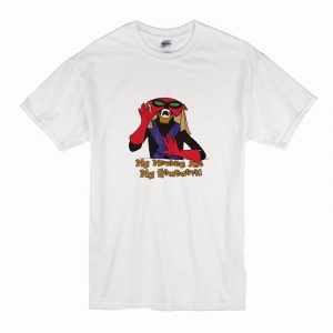 Space Ghost Brak Monkey At My Homework 1998 T Shirt (BSM)