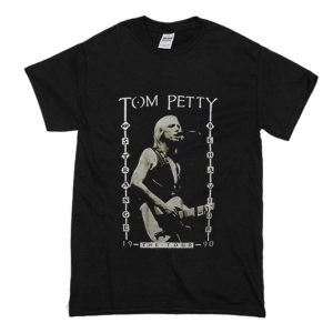 Tom Petty Heartbreakers Concert T Shirt Black (BSM)