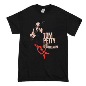 Tom Petty and Heartbreakers T-Shirt Black (BSM)