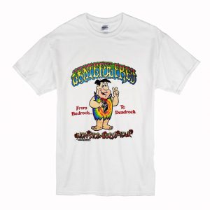 Vintage 1994 90s Fred Flintstone Grateful Dead T Shirt (BSM)