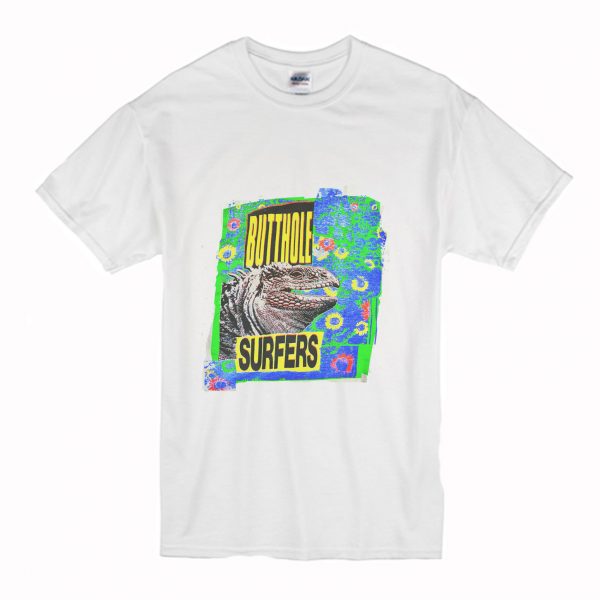 Vtg 1991 Rare Butthole Surfers Iguana T Shirt (BSM)