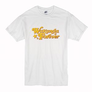 Wakanda Forever Letter T Shirt (BSM)