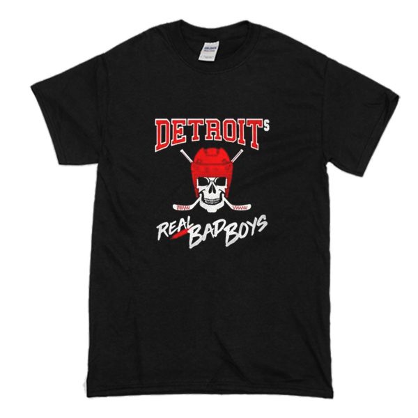 Detroit Real Bad Boys Skeleton T-Shirt (BSM)