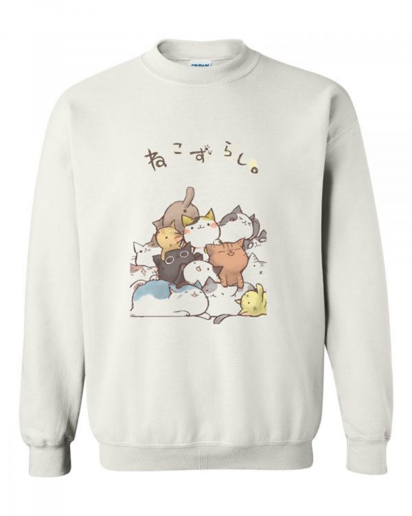 Japanese Cat Anime Sweatshirt (BSM)