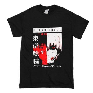 Kaneki Split Face Tokyo Ghoul T-Shirt (BSM)