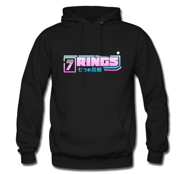 Ariana Grande 7 Rings Logo Hoodie (BSM)