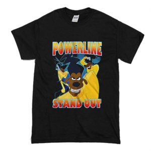 Disney Goofy Movie Powerline Stand Out Tour T Shirt (BSM)