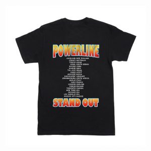 Disney Goofy Movie Powerline Stand Out Tour T Shirt Back (BSM)