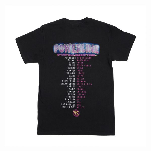 Goofy Movie Powerline World Tour T-Shirt Back (BSM) – Besteeshirt.com