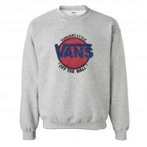 Vintage Vans Sunvans Style Logo Sweatshirt (BSM)