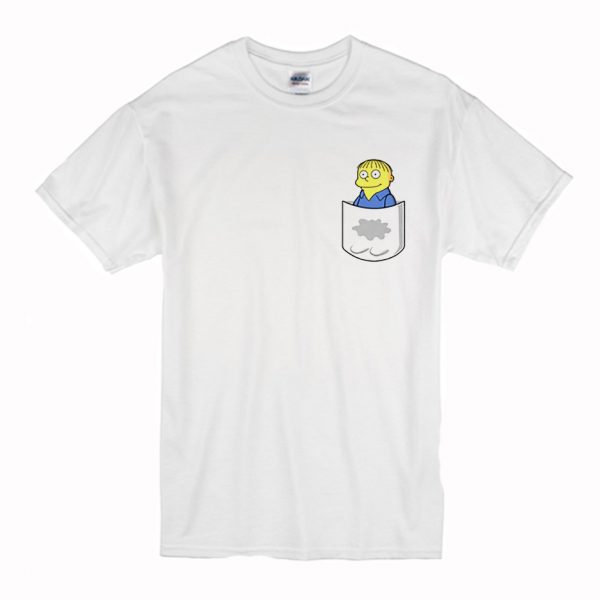 Wet Pocket Ralph Wiggum T Shirt (BSM)