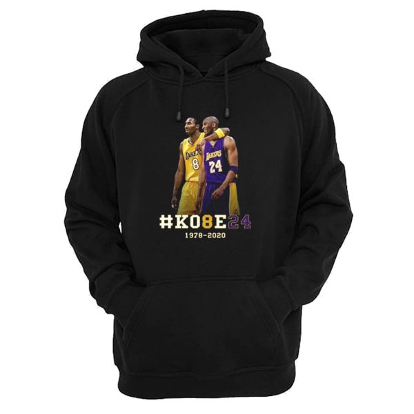 Kobe Bryant Basketball Tribute Los Angeles Number 24 8 Hoodie (BSM)