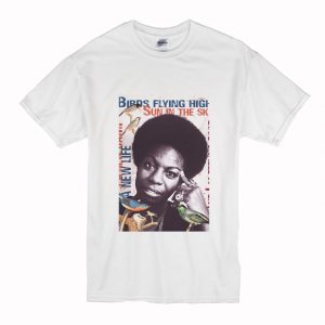 Nina Simone T-Shirt White (BSM)