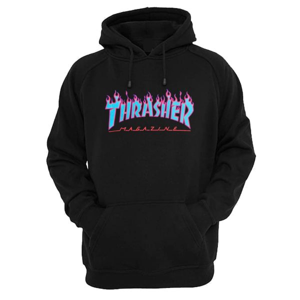 Thrasher Magazine Flame Hoodie (BSM)