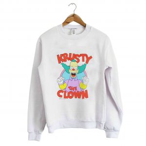 Vintage 1994 Krusty The Clown The Simpsons Sweatshirt (BSM)