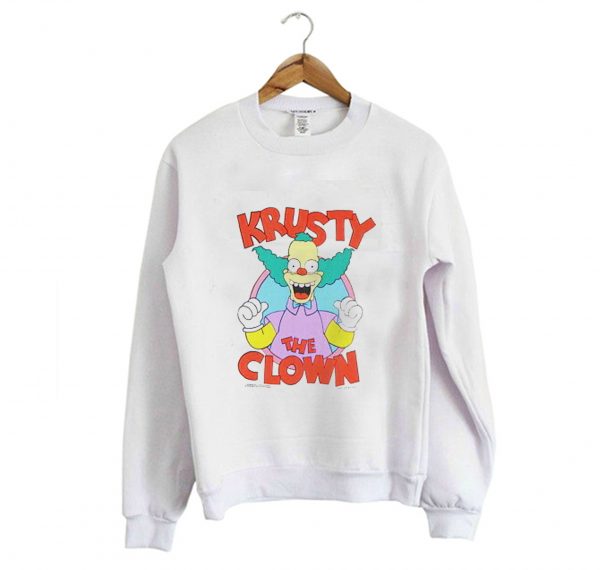 Vintage 1994 Krusty The Clown The Simpsons Sweatshirt (BSM)