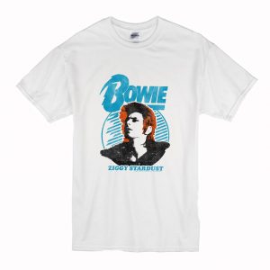David Bowie Ziggy Stardust Orange Hair T Shirt (BSM)