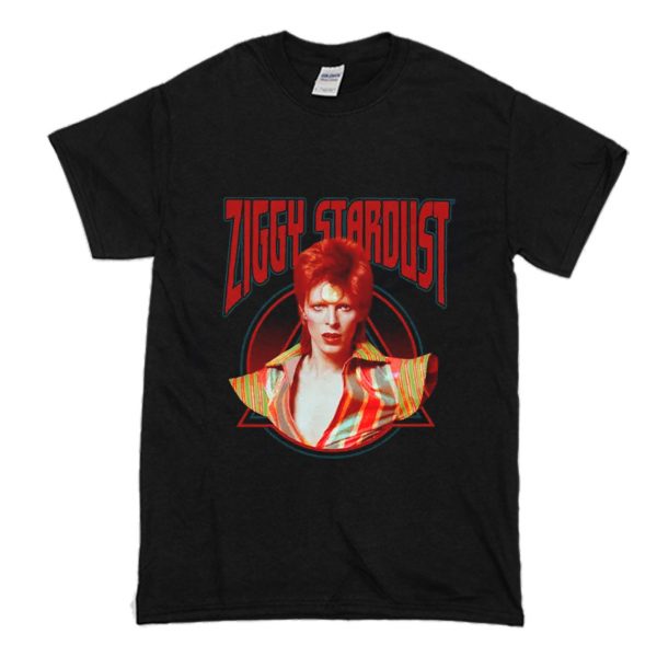 David Bowie Ziggy Stardust Photo T Shirt (BSM)