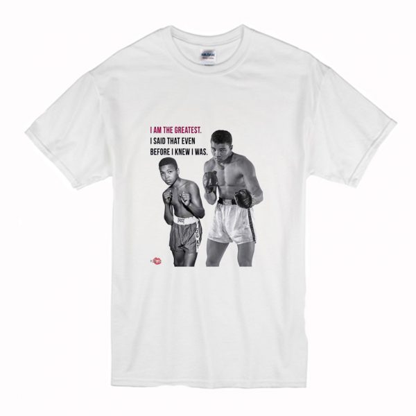 Muhammad Ali Kid Quote KiSS T-Shirt (BSM)