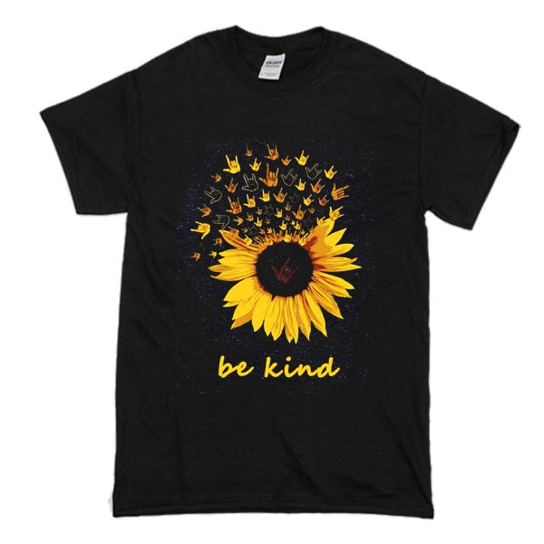 Be Kind Sunflower T Shirt (BSM)