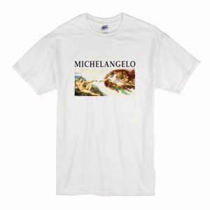 Michelangelo the creation of Adam T-Shirt (BSM)