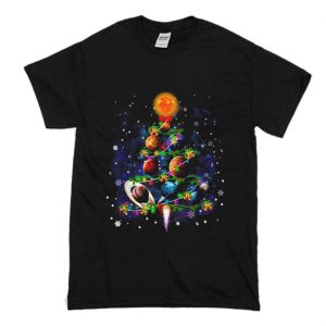 Nice Solar System Planets Christmas T Shirt (BSM)