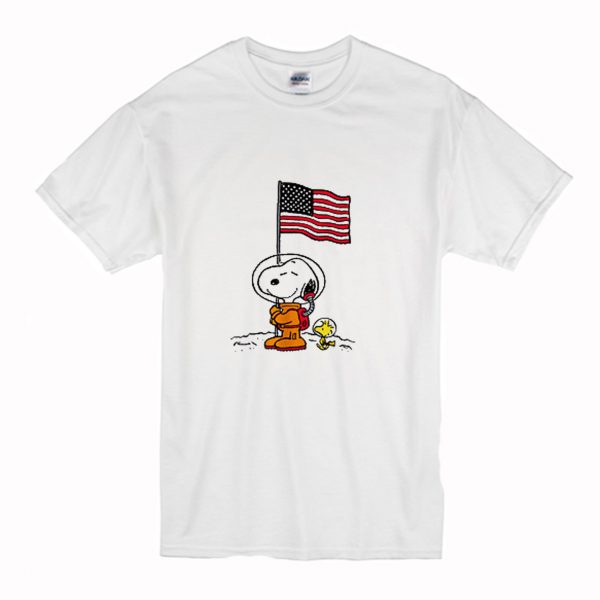 Peanuts Little Boys Snoopy In Space T-Shirt (BSM)