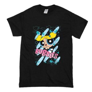 Powerpuff Girls Bubbles Character Poses T Shirt (BSM)