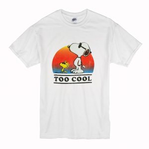 Snoopy and Woodstock Too Cool T Shirt (BSM)