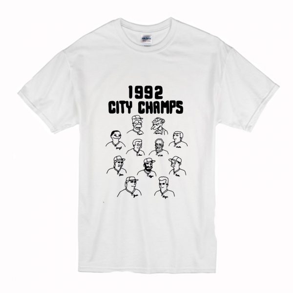 The Simpsons 1992 City Champs T-Shirt (BSM)