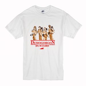 Stanger Things Demogorgon Busters T-Shirt (BSM)